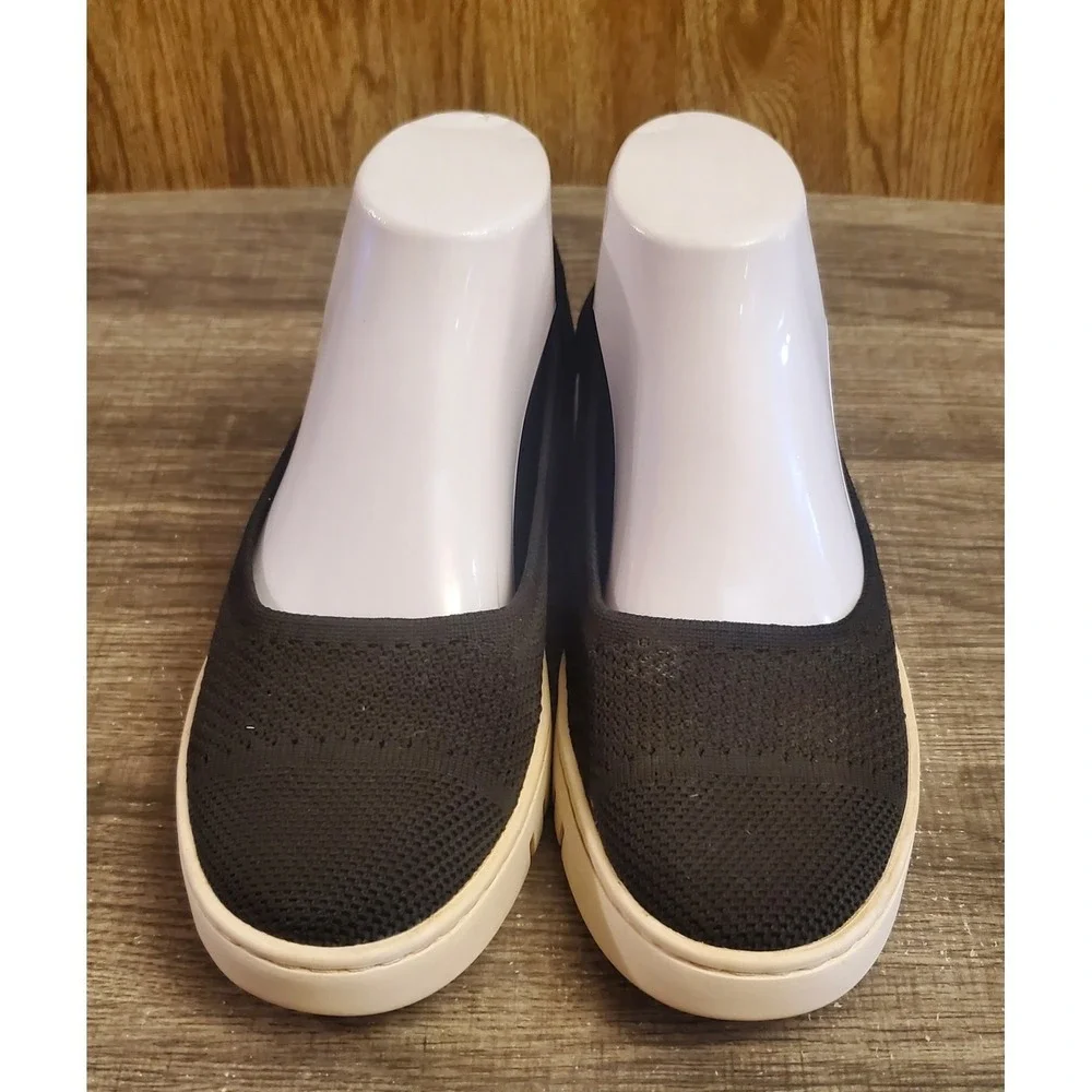 Vionic Uptown Skimmer‎ Knit Shoes Women's Size 7 Black